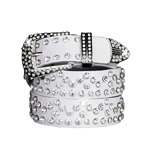 Ceinture large en strass tendance pour illuminer votre style denim