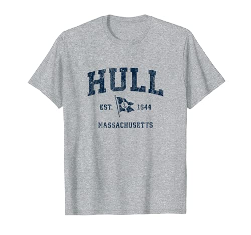 Hull England Drapeau vintage pour bateau T-Shirt