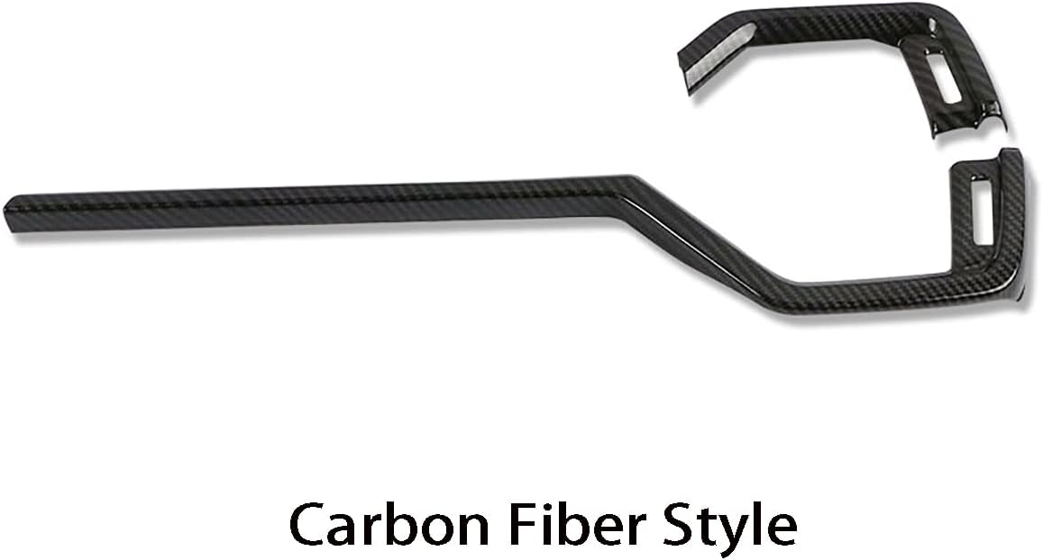 Car Accessories Fit for Toyota RAV4 XA50 2019-2024 2025 Interior Front Side Air Vent Outlet Decoration Trim Carbon Fiber Style ABS 2PCS (NOT Fit Right Hand Drive)