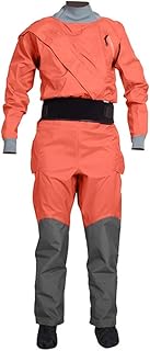 Dry Suit For Women With Latex Gasket Paddling Drysuit 4-Laye