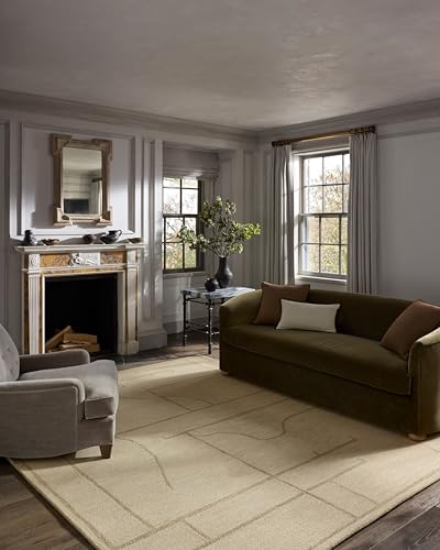 Loloi Jeremiah Brent Barrow Collection BAR-05 Ivory/Taupe 5'-0