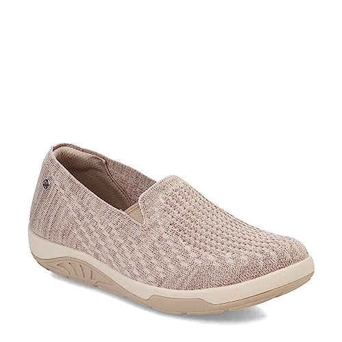 Skechers 158486 TPE, Zapatos Casuales Mujer, Taupe Heathered Knit, 37 EU