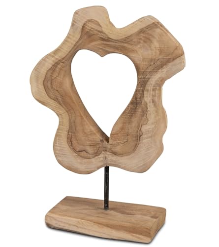 formano Deko Objekt Herz Holz