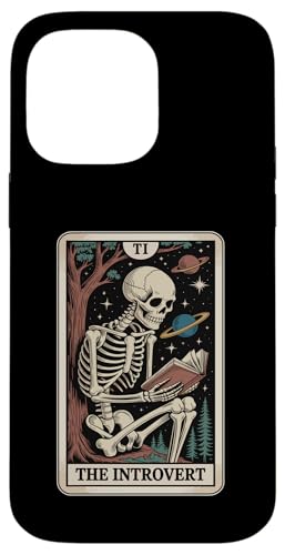 The Introvert Tarot Card Indoorsy Men Inrovert �X�}�z�P�[�X iPhone 14 Pro Max �p