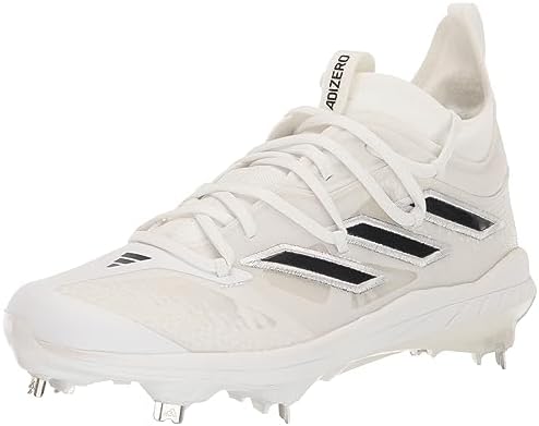 adidas Adizero Afterburner 9 Nwv - Tenis para Hombre, Blanco/Negro 