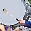 Ciieeo Aluminum Alloy Drumstick with Wool Felt Head, Easy to Carry Percussion Instrument Accessory for Drum Set Practice, Well-made with Unique Design and Good Sense of Random Color #5