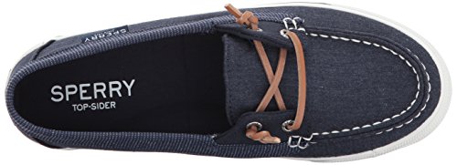 Sperry Womens Lounge Away Sneaker, Navy, 8 #TOP4