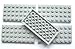 Produktbild LEGO Bricks 3035 City  Platten (4 x 8 Zapfen, 5 Stück, hellgrau