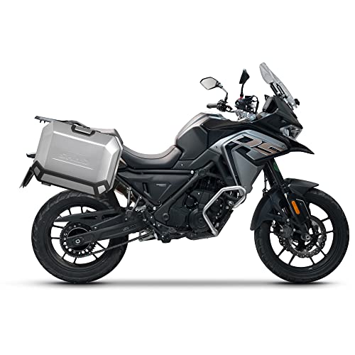 SHAD 4P System VOGE 650 DS/DSX, Negro para fijación lateral