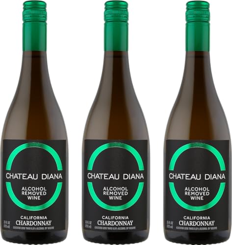 Chateau Diana Zero Alcohol California Chardonnay (3x 750 ml.)