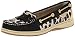 Sperry Top-Sider Women's Pennyfish Shimmer Leopard Boat Shoe