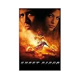 EYEZER Ghost Rider – Filmposter auf Leinwand, Poster, 