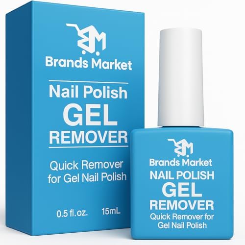 Nail Polish Remover Gel 15ml – Fast Gel Polish Remover for Nails ...