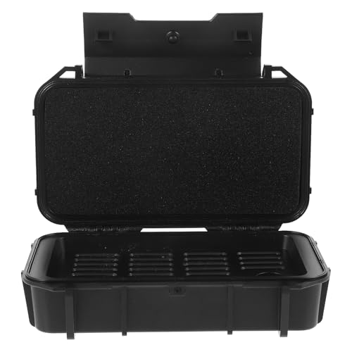 Hohopeti Caja Hermética y Resistente Golpes para Camping Doble Capa Portátil para Almacenamiento de Supervivencia al Aire Resistente y Ligera para Herramientas y Objetos Pequeños