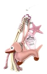 Pink Dachshund/Rope/Strafish