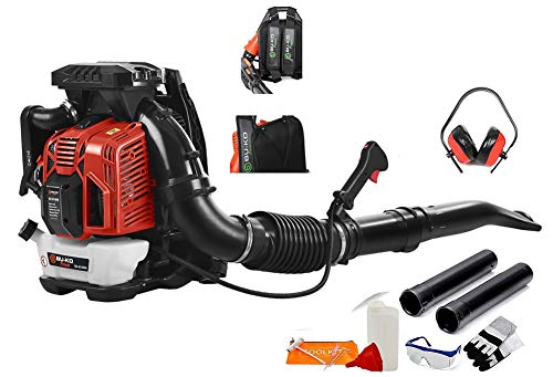 BU-KO 88CC Souffleur de feuilles à essence u0096 Moteur puissant à 2 temps refroidi par air