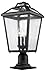 Z-Lite 539PHBR-533PM-BK 3 Outdoor Pier Mount Light, Black