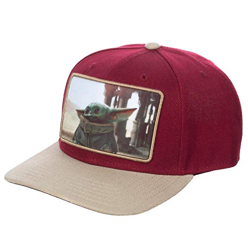 Star Wars Mandalorian The Child Pre-Curved Snapback Hat2