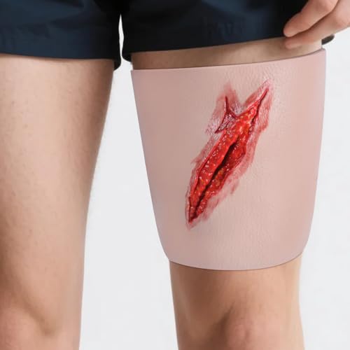 Image of Thigh Trauma Wound Model for EMS & First Aid Training | Puncture Wound Trainer for Stop the Bleeding Practice