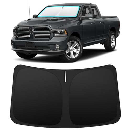 Image of INSAUTO Custom Fit Windshield Sun Shade for Dodge RAM 1500 2012-2018