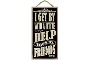 SJT ENTERPRISES, INC. Beatles Lyric Quote Sign: "I've Just Seen a Face"