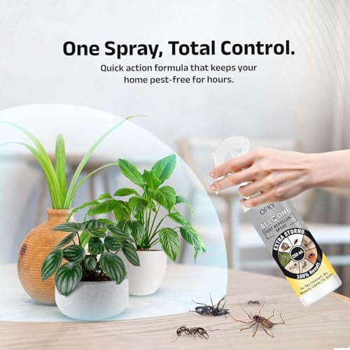 Image of Aifanciey Natural All-in-One Insect Spray | Herbal Indoor Bug Control | Bedbugs, Ants, Mosquitoes, Cockroach, Rat, Lizard, Bedbugs, Spider | Snake & Roaches Treatment | Safe for Home Use