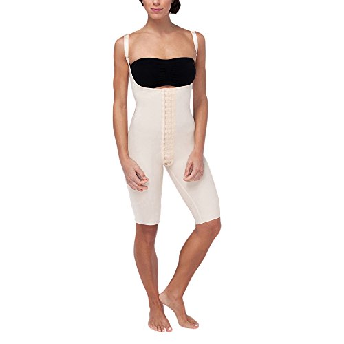 MARENA Stage 1 Short Length Girdle with High-Back and Hook-and-eye Front Closure – Tummy Control Post Surgery