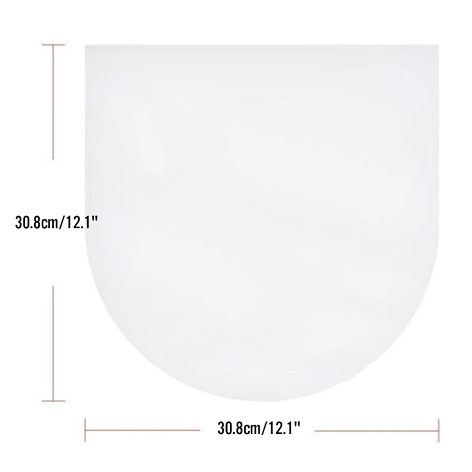 Copertine Interne per Dischi in Vinile 15/50 Pezzi Buste for Dischi da 12 Pollici for LP LD for in Vinile Maniche Interne Copertura Protettiva in plastica Trasparente(Transparent 50PCS)