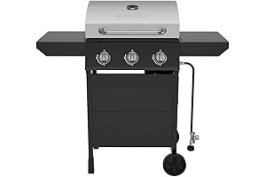 Nexgrill Premium 3-Burner Propane Barbecue Gas Grill: Outdoor & Patio Lifestyle