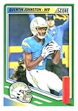 2025 SCORE #130 QUENTIN JOHNSTON LOS ANGELES CHARGERS FOOTBALL OFFICIAL TRADING CARD OF NFL