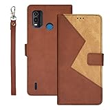 Materiale: La custodia in pelle di Nokia G11 Plus è realizzata in pelle PU e guscio interno in TPU, installazione flessibile e conveniente, non graffierà affatto il corpo del telefono.