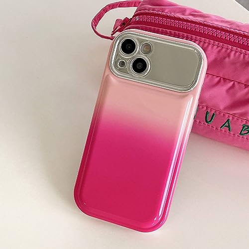 Coque Antichoc iPhone 13 Rose Dégradé Brillant avec Airbag LVTFCO
