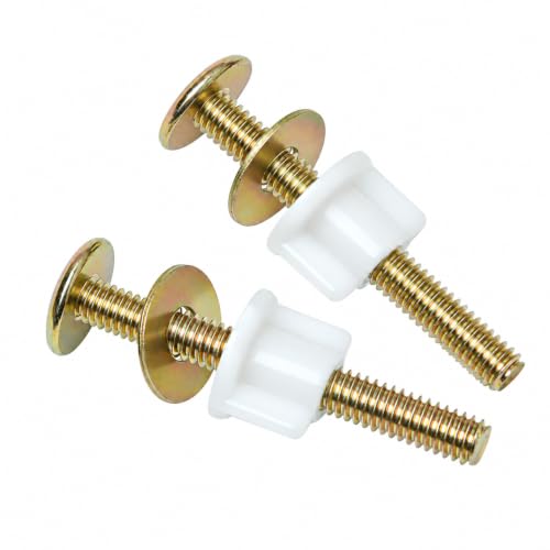 A.I.FORCE Toilet Seat Screws Replacement Kit, 2 Pack Steel H...