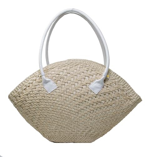 Sensi Studio El Viajero Woven Bag White