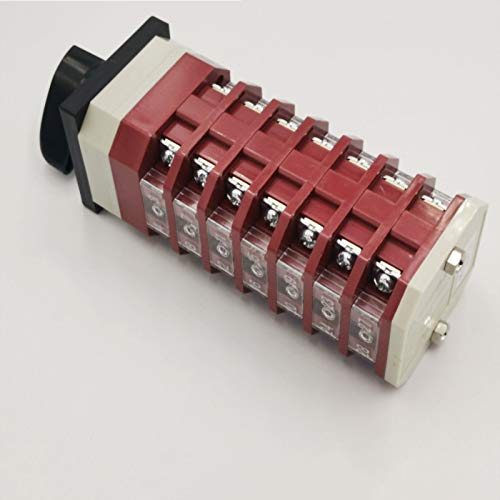 28 Terminals 3 Postions Rotary Cam Combination Switch AC 380V 220V