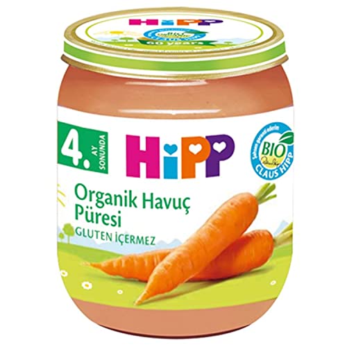 Organik Havuç Püresi 125 g