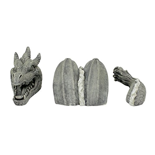 Design Toscano The Moat Monster Dragon Statue, Gray #TOP2
