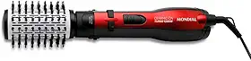 Escova Rotativa Ceramic Íon Turbo, Mondial, Vermelho/Preto, 1200W, 110V - ER-09