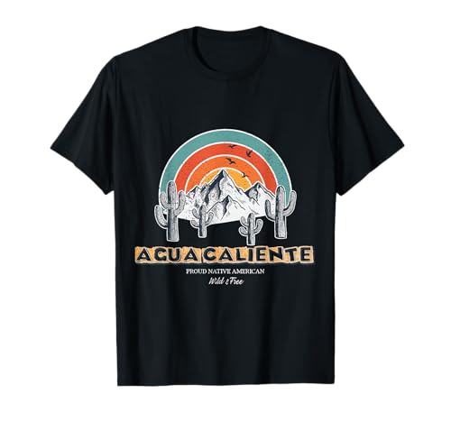 Agua Caliente Tribe Native American Indian Proud Retro 1960' T-Shirt