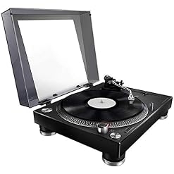 FGH QPLKKMOI Lecteur Compact Comes Noir, Turntable Record Player - Les Beatles, Paul McCartney, John Lennon, RIngo Starr, George Harrison FGH QPLKKMOI Lecteur Compact Comes Noir, Turntable Record Player – Image 2