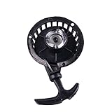 Lanceur Noir Pocket Bike ATV Quad Mini Moto Dirt Bike Refroidi Par Air 47cc 49cc.Vis non fournies, lanceur vendu à l'unité;Taille: 14.2 x 9.5cm / 5.6 x 3.7in.