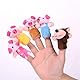 LHKJ 8 Stücke Schwein Fingerpuppen Set,Tiere Lernen Handpuppe Fingerpuppen für Baby und Kleinkinder