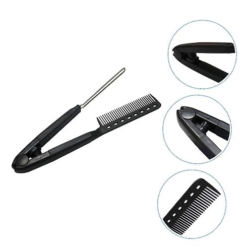 Cepillo alisador de cabello compacto 2 piezas miniatura 7