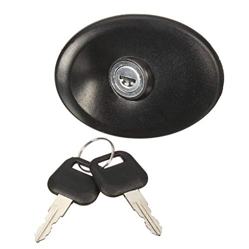 Cap carro plástico Reservatório de petróleo Cover Lock com 2 chaves de substituição para Transit MK5