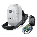 EYPINS Key Lock Box for Outside,Key Safe Wall Mounted,Extra Large Space Capacity,Waterproof Key Box
