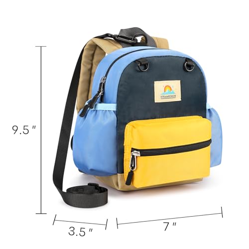 Image of STEAMEDBUN Backpack Leash for Toddlers 1-3: Baby Backpack with Leash for Boys Girls - Anti-Lost Harness for Walking