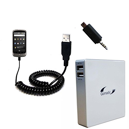 Gomadic Unique Portable Rechargeable Battery Pack Designed for The HTC Nexus One - High Capacity Charger That fits in Your Pocket Gomadic Unique Portable Rechargeable Battery Pack Designed for The HTC Nexus One - High Capacity Charger That fits in Your Pocket
