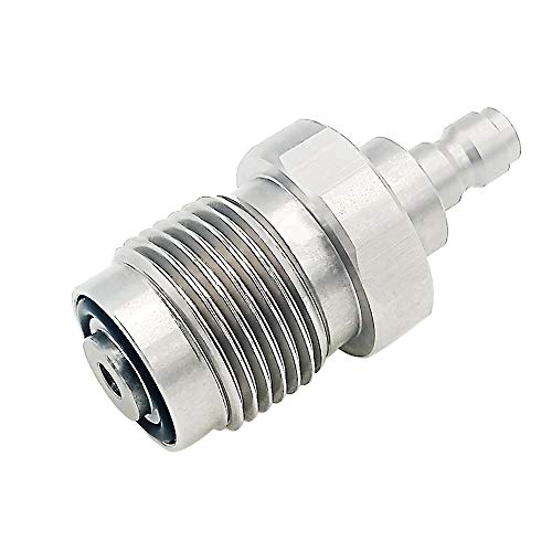 DIN Adapter with 8mm Quick Disconnect Fitting for Paintball Fill Station