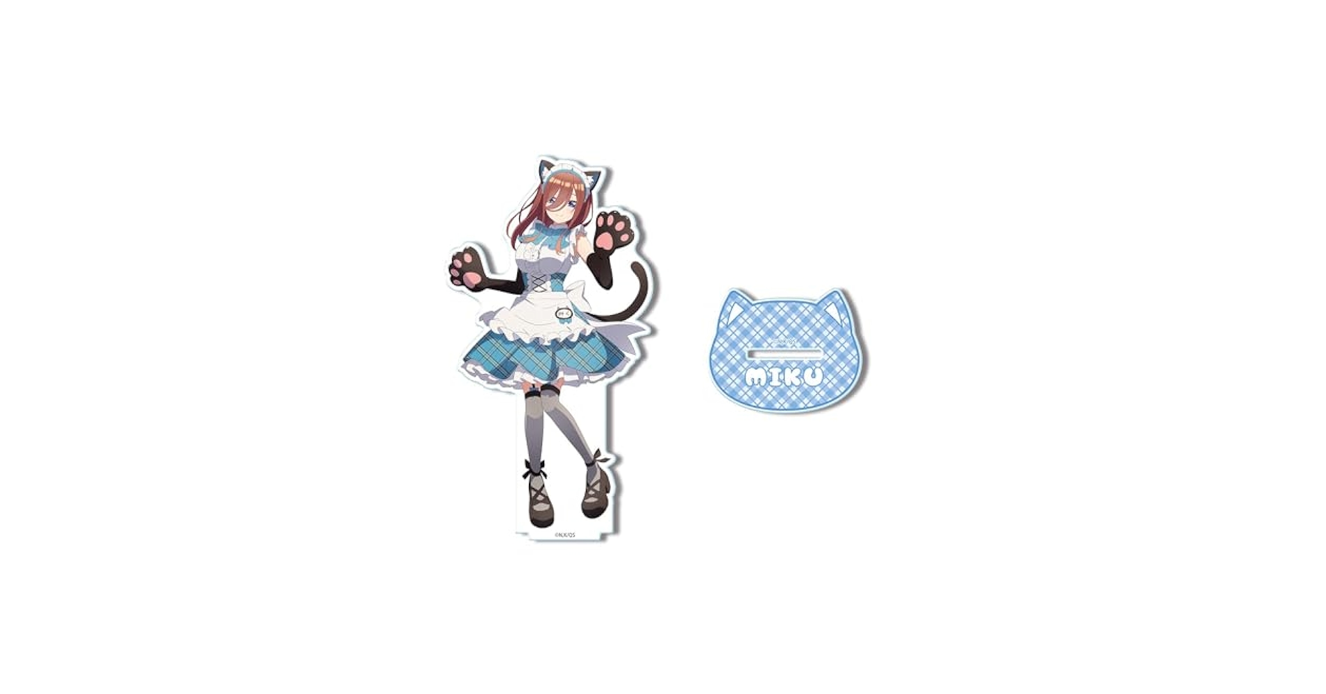 五等分の花嫁　MIKU 猫耳メイド アクリルスタンド 映画「五等分の花嫁」猫手猫耳メイド姿の描き下ろし新作グッズ 6