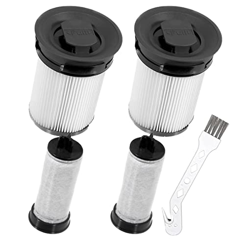 2 Pièces Cartouche Filtrante pour Miele TriFlex HX1, Rechange pour Filtre D'aspirateur Aspirateur Lavable Filtre pour Aspirateur, Aspirateur Sans Fil, Aspirateur Filtres Lavables